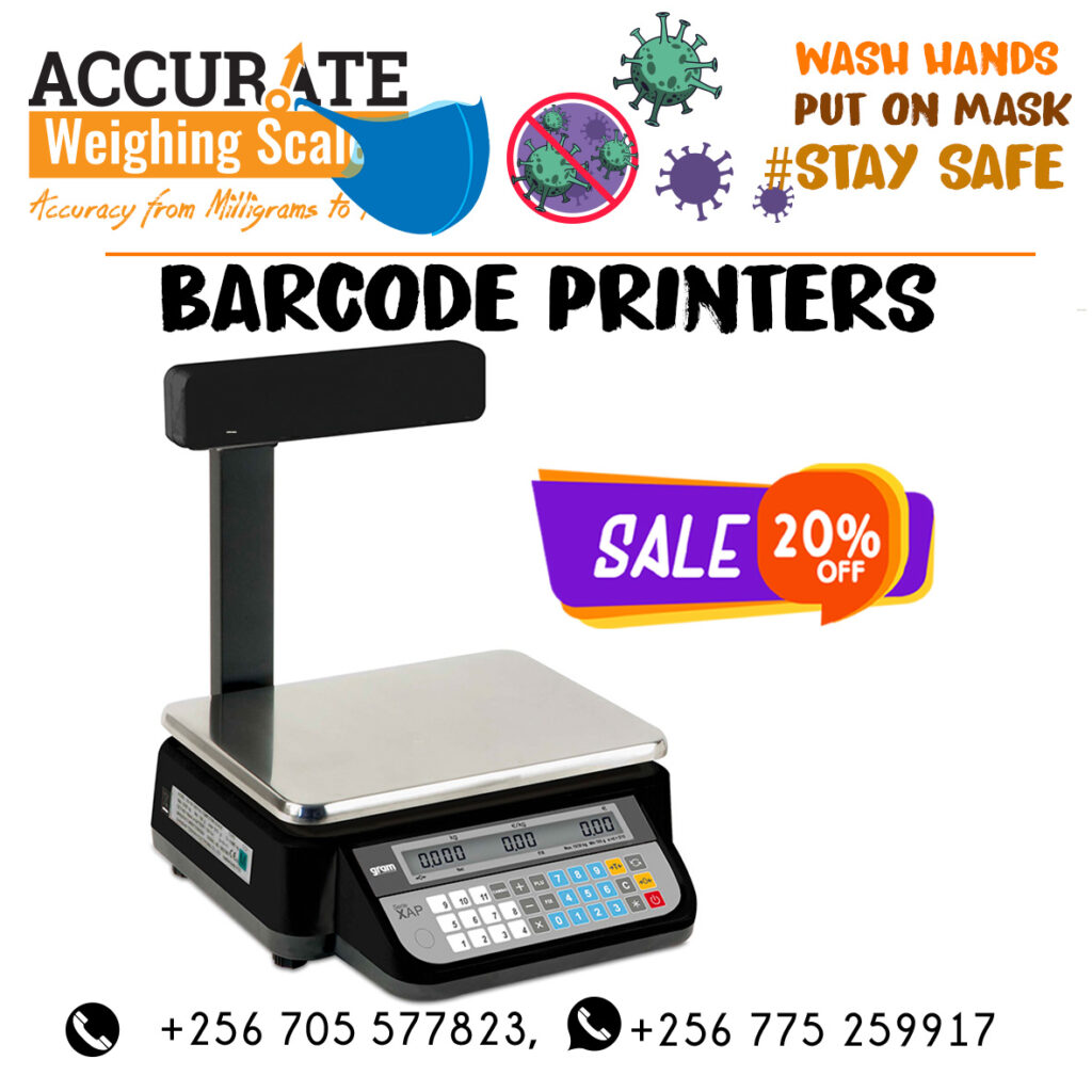 barcode label printing scale 