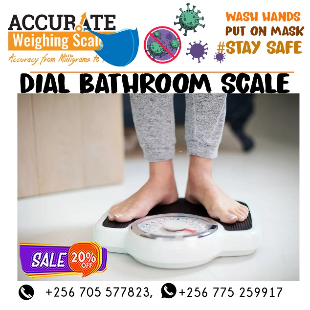 Mechanical dial bathroom scales