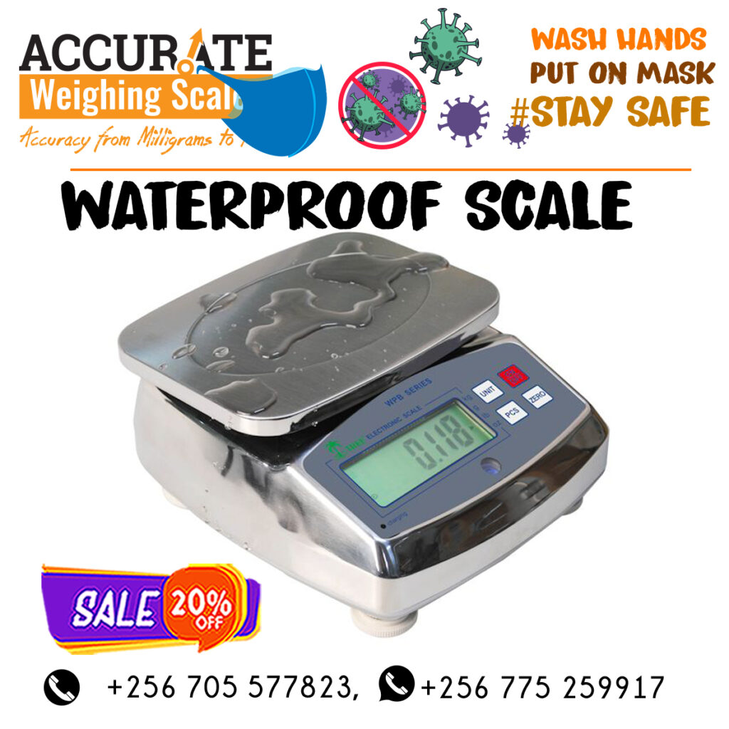 Waterproof scale 