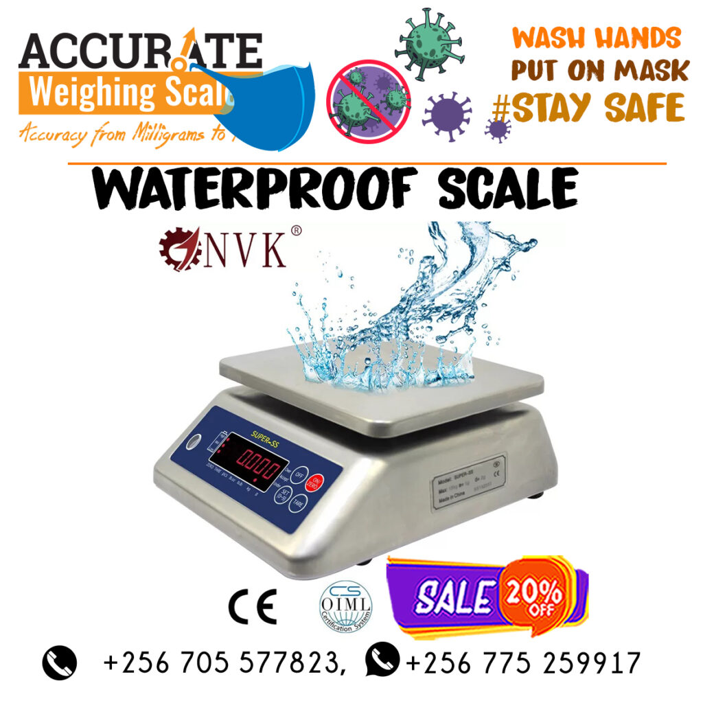 waterproof weighing scale for fishery 