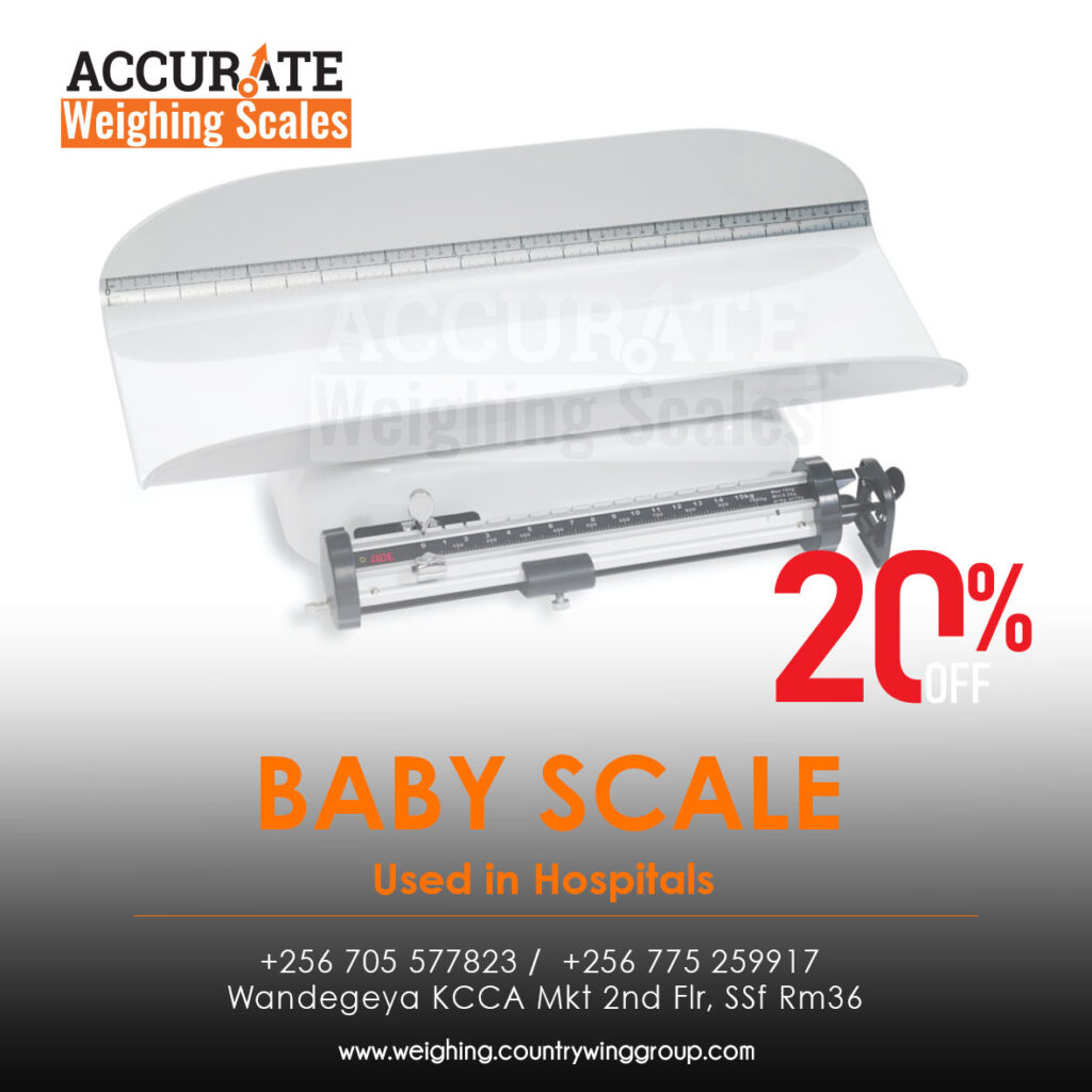 Mechanical baby weighing scales 