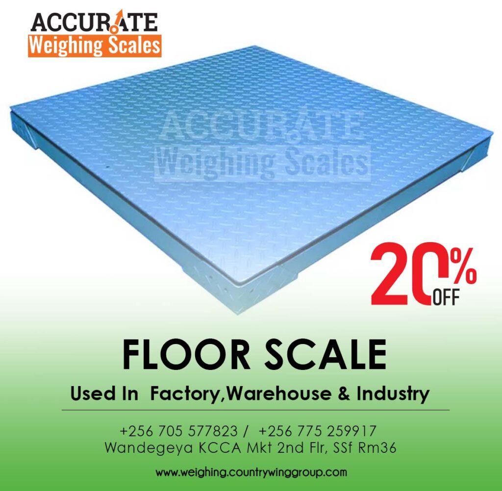 Industrial floor scales